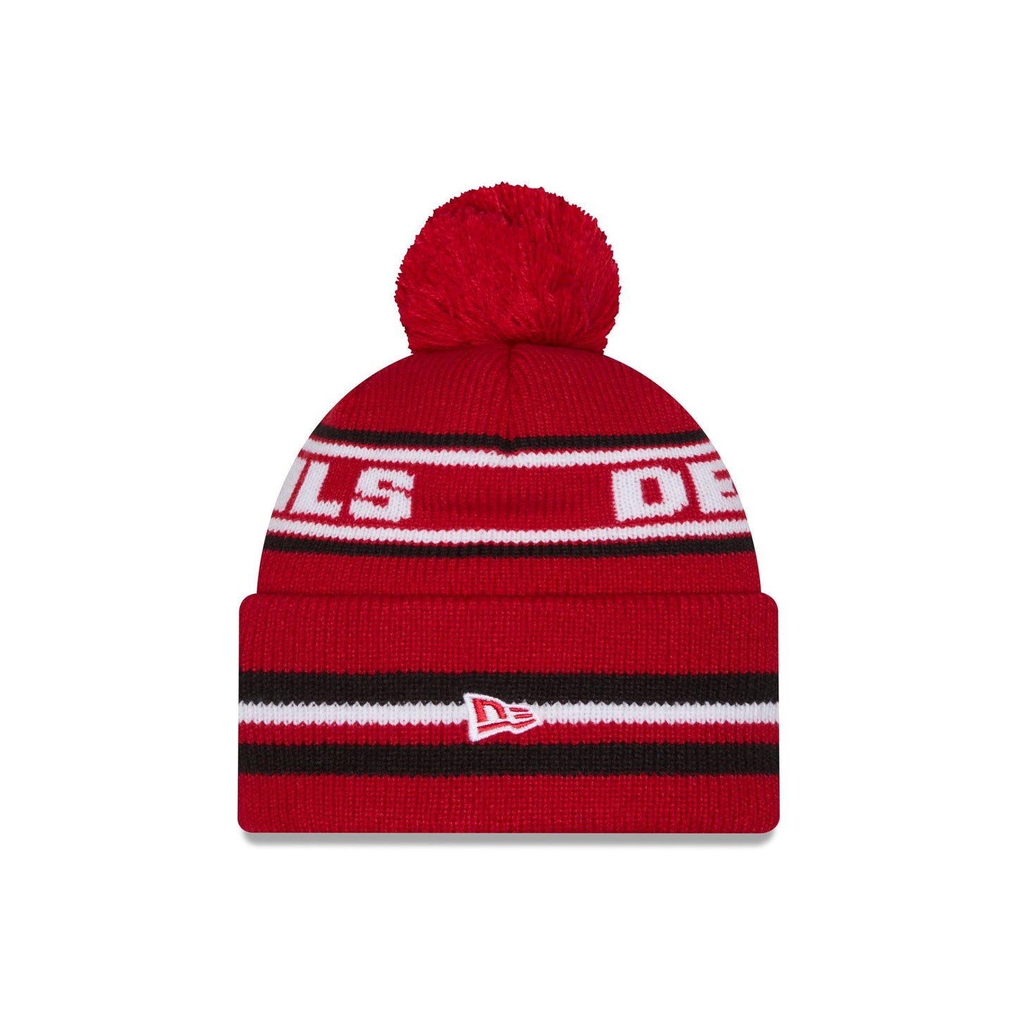 New Jersey Devils Classic Pom Knit Hat