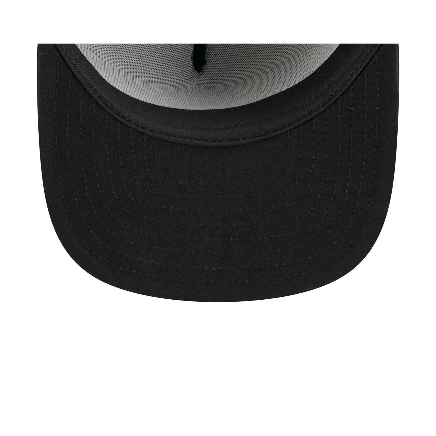 Chicago Bulls Black Mesh 59FIFTY A-Frame Fitted Hat