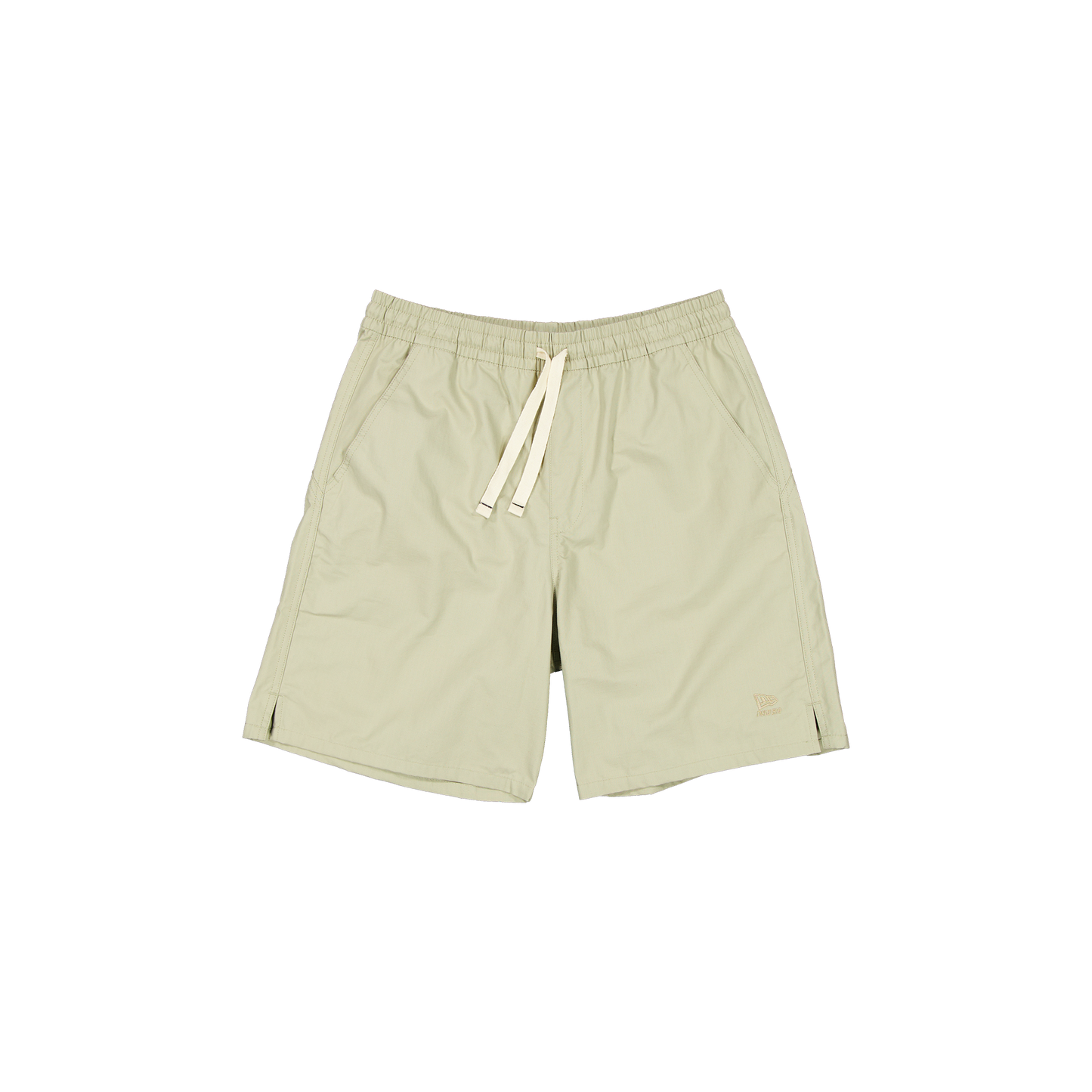 New Era Branded Loose Military Abbey Stone Shorts
