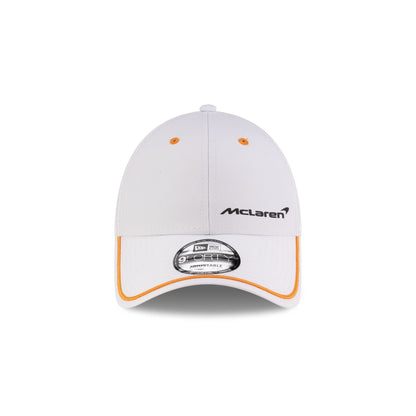McLaren Automotive Contrast Piping White 9FORTY Adjustable Hat