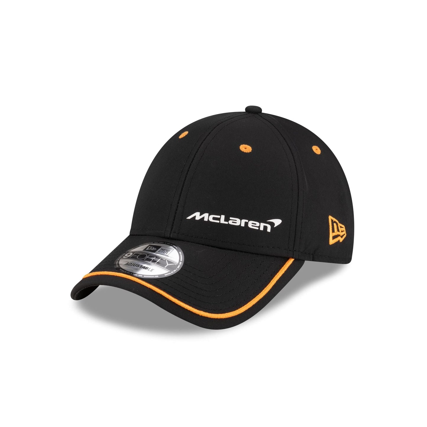 McLaren Automotive Contrast Piping Black 9FORTY Adjustable Hat