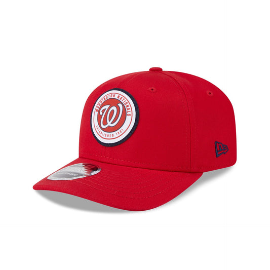 Washington Nationals Circle Patch 9SEVENTY Stretch-Snap Hat