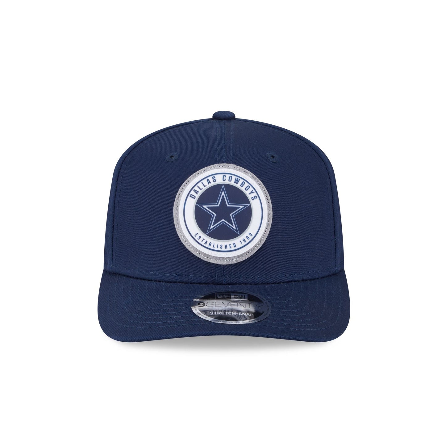 Dallas Cowboys Circle Patch 9SEVENTY Stretch-Snap Hat