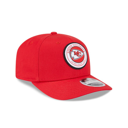 Kansas City Chiefs Circle Patch 9SEVENTY Stretch-Snap Hat