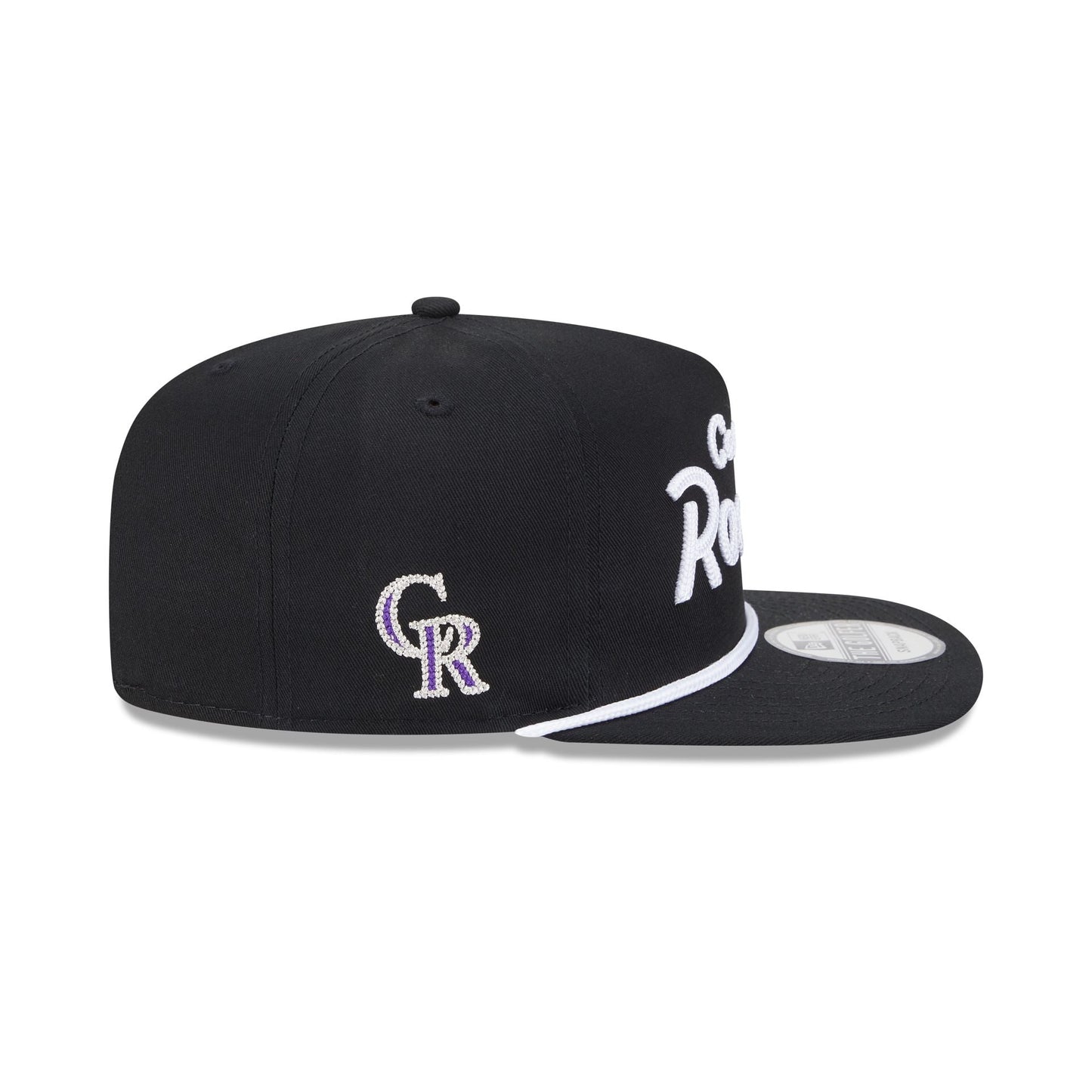 Colorado Rockies Team Text Golfer Hat