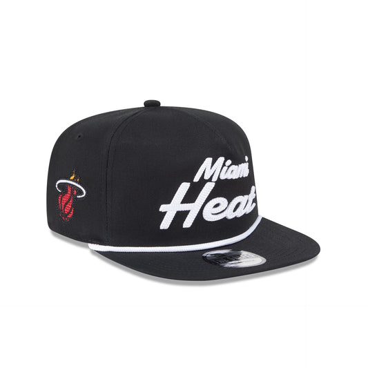Miami Heat Team Text Golfer Hat