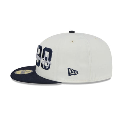 New York Yankees Aaron Judge Chrome White 59FIFTY Fitted Hat