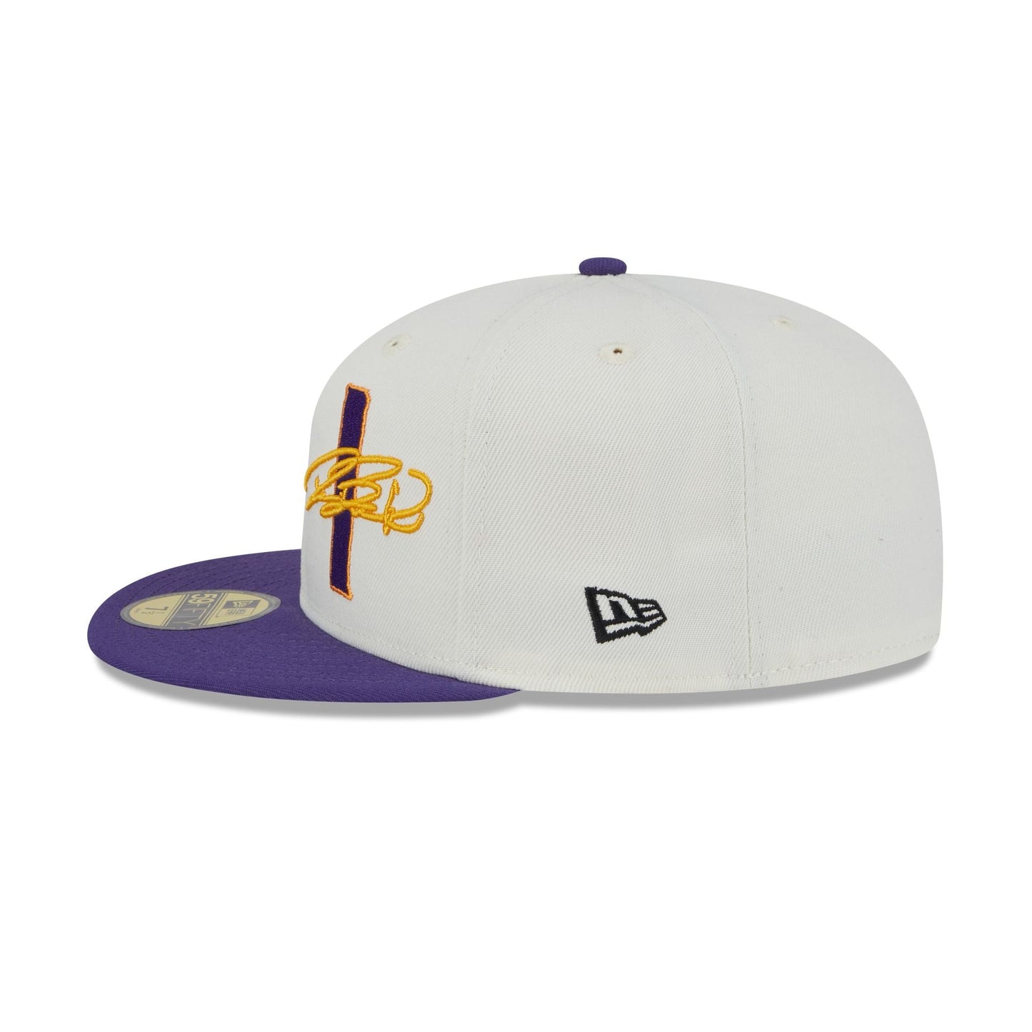 Phoenix Suns Devin Booker Chrome White 59FIFTY Fitted Hat