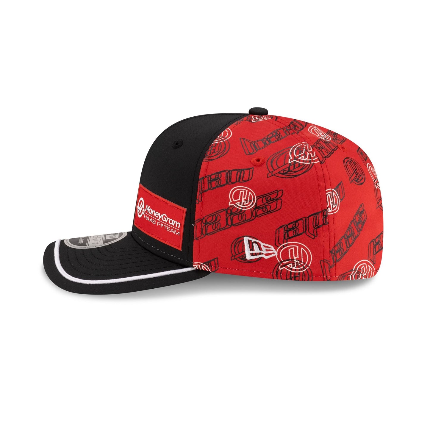 2025 Japan Race Special MoneyGram Haas F1 Team 9SEVENTY Stretch-Snap Hat
