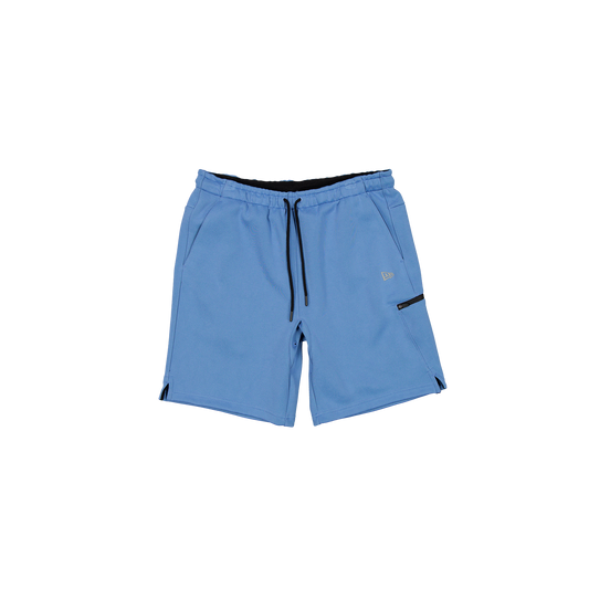 New Era Branded Train Indigo Shorts