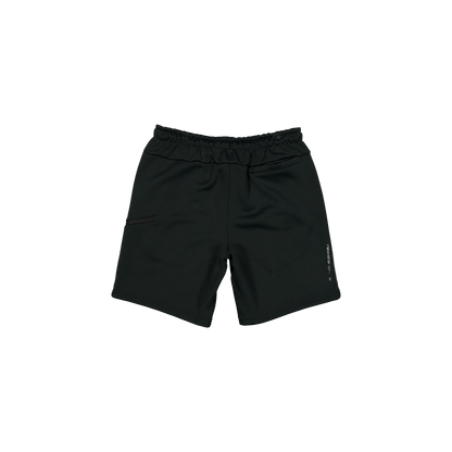 New Era Branded Train Black Shorts