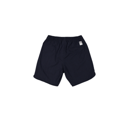 New Era Branded Seersucker Momentum Navy Shorts