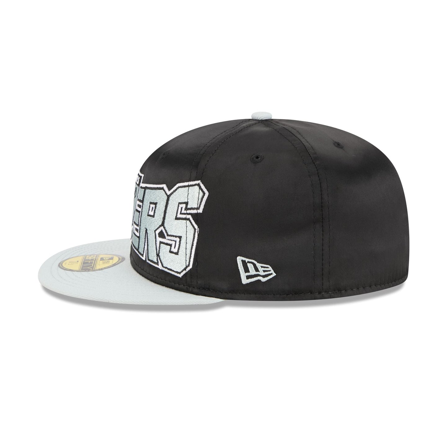 Las Vegas Raiders Bold Satin 59FIFTY Fitted Hat