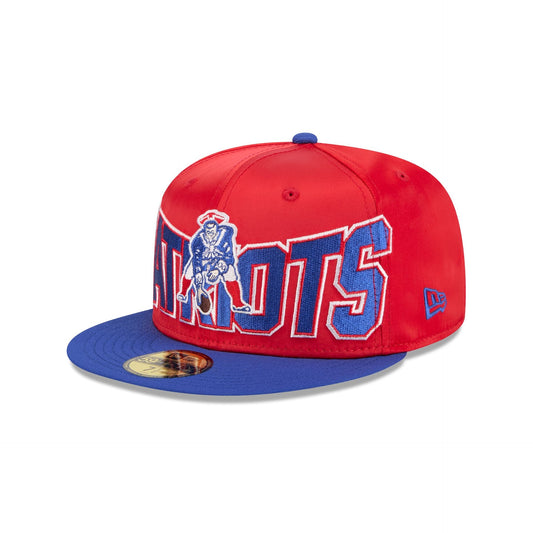 New England Patriots Bold Satin 59FIFTY Fitted Hat