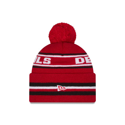 New Jersey Devils Classic Pom Knit Hat