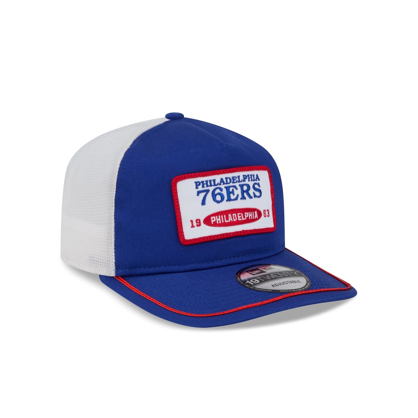 Philadelphia 76ers Patch 19TWENTY Trucker Hat