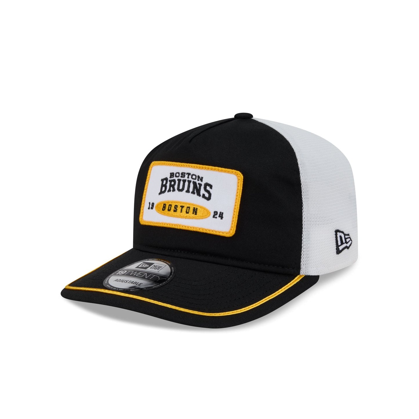Boston Bruins Patch 19TWENTY Trucker Hat