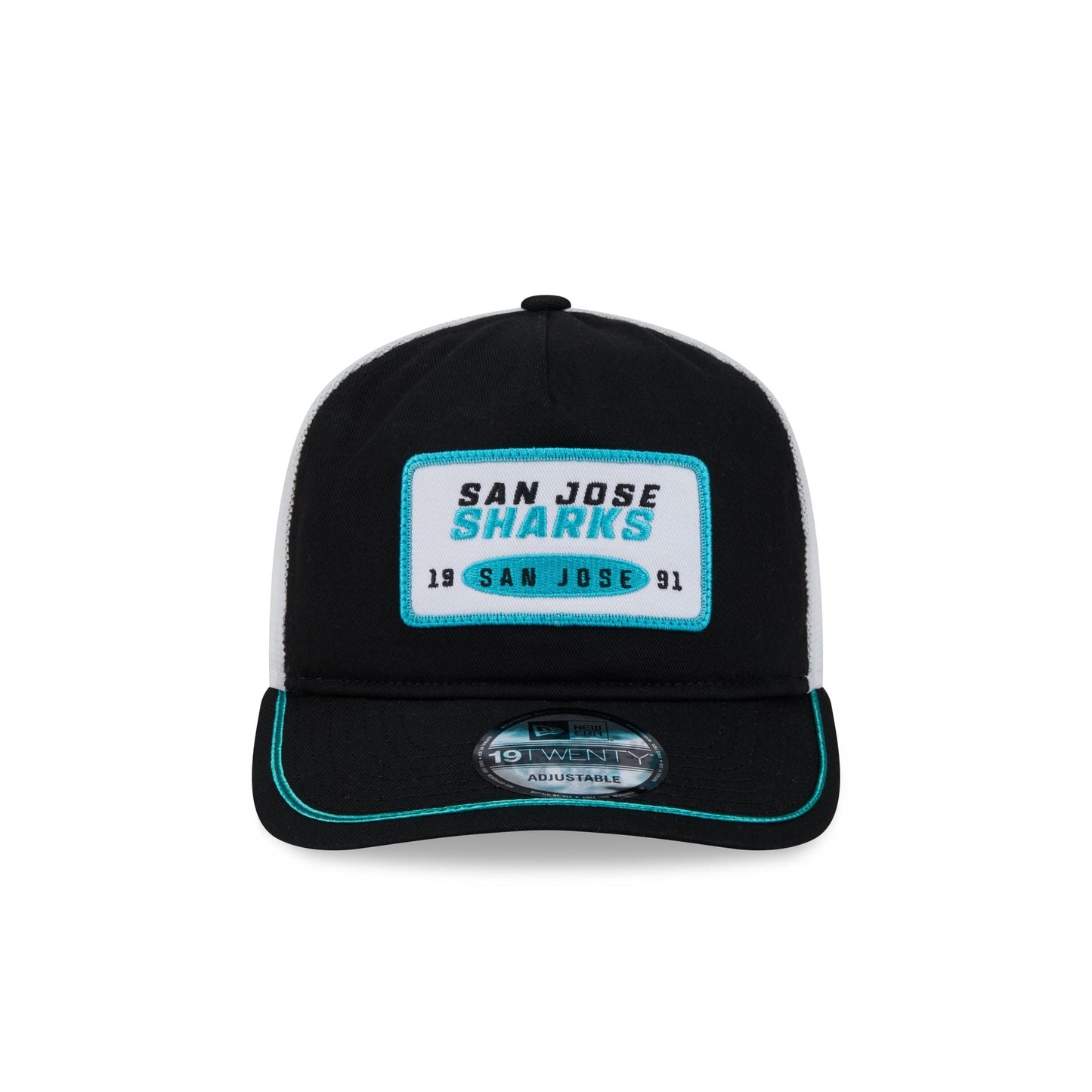 San Jose Sharks Patch 19TWENTY Trucker Hat