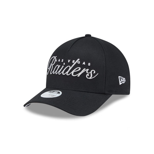Las Vegas Raiders Metallic Women's 9FORTY M-Crown A-Frame Snapback Hat