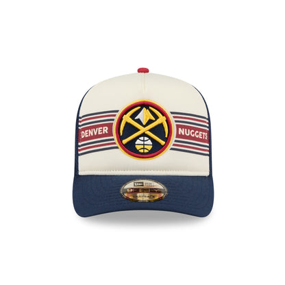 Denver Nuggets Banner 9FIFTY A-Frame Trucker Hat