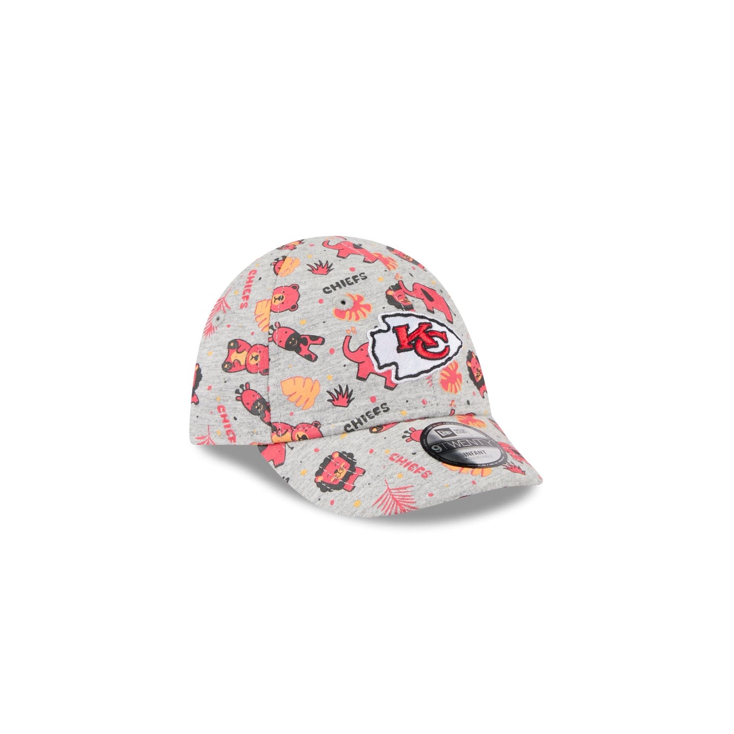 Kansas City Chiefs Kids Animal 9TWENTY Adjustable Hat