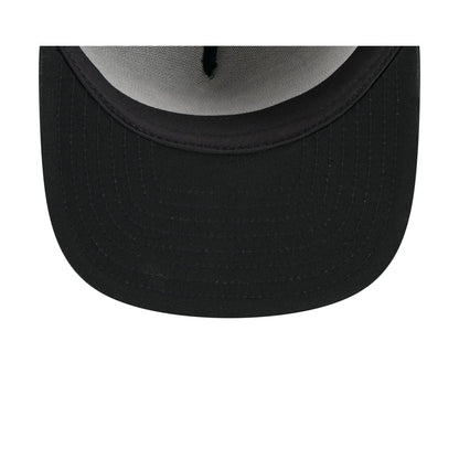 Chicago Bulls Black Mesh 59FIFTY A-Frame Fitted Hat