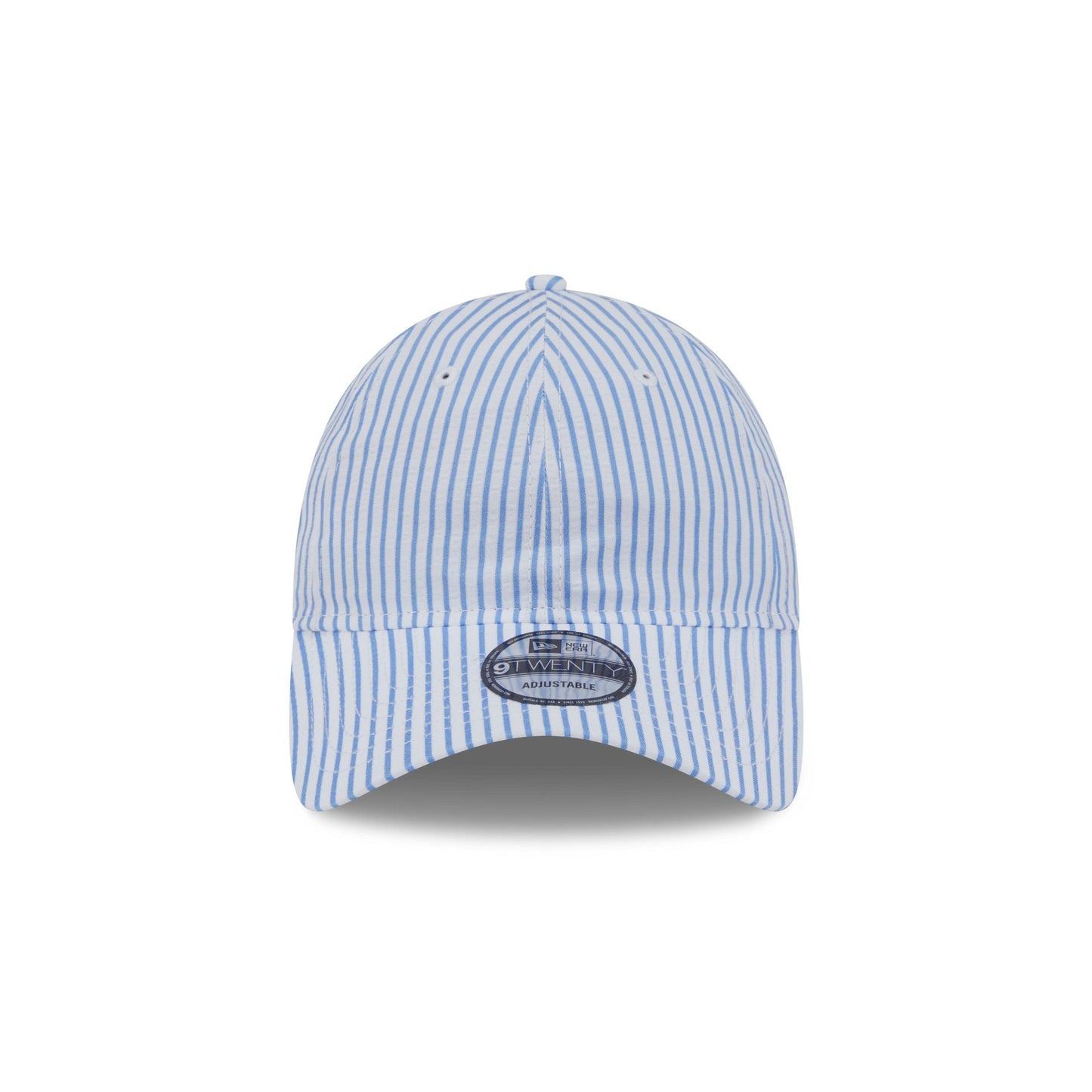 New Era Cap Sky Blue Pinstripe 9TWENTY Adjustable Hat