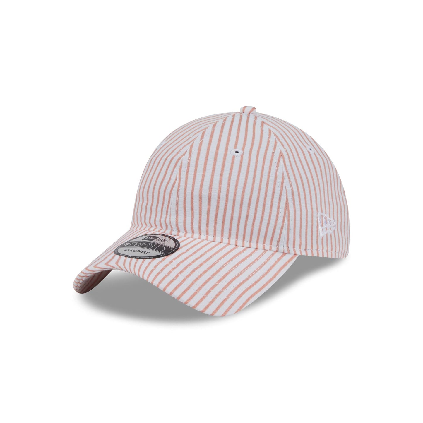 New Era Cap Peach Pinstripe 9TWENTY Adjustable Hat