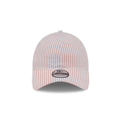 New Era Cap Peach Pinstripe 9TWENTY Adjustable Hat