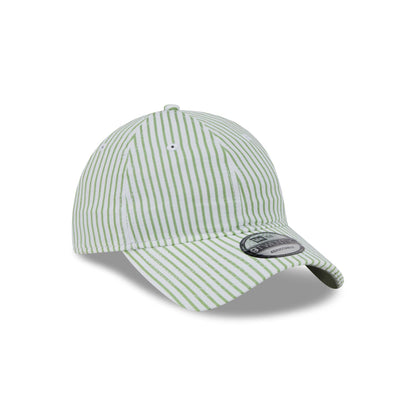 New Era Cap Lime Green Pinstripe 9TWENTY Adjustable Hat