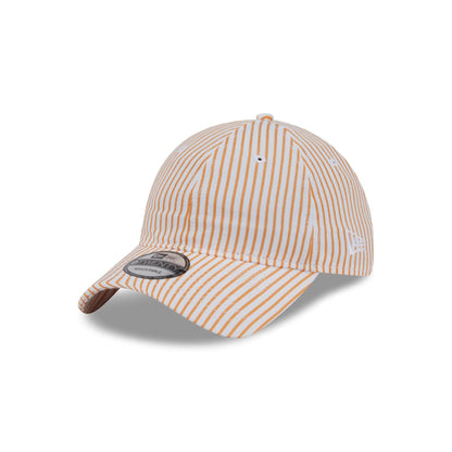 New Era Cap Orange Pinstripe 9TWENTY Adjustable Hat