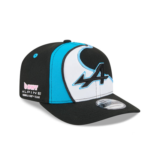 2025 Miami Race BWT Alpine F1 Team Blue Black 9SEVENTY Stretch-Snap Hat