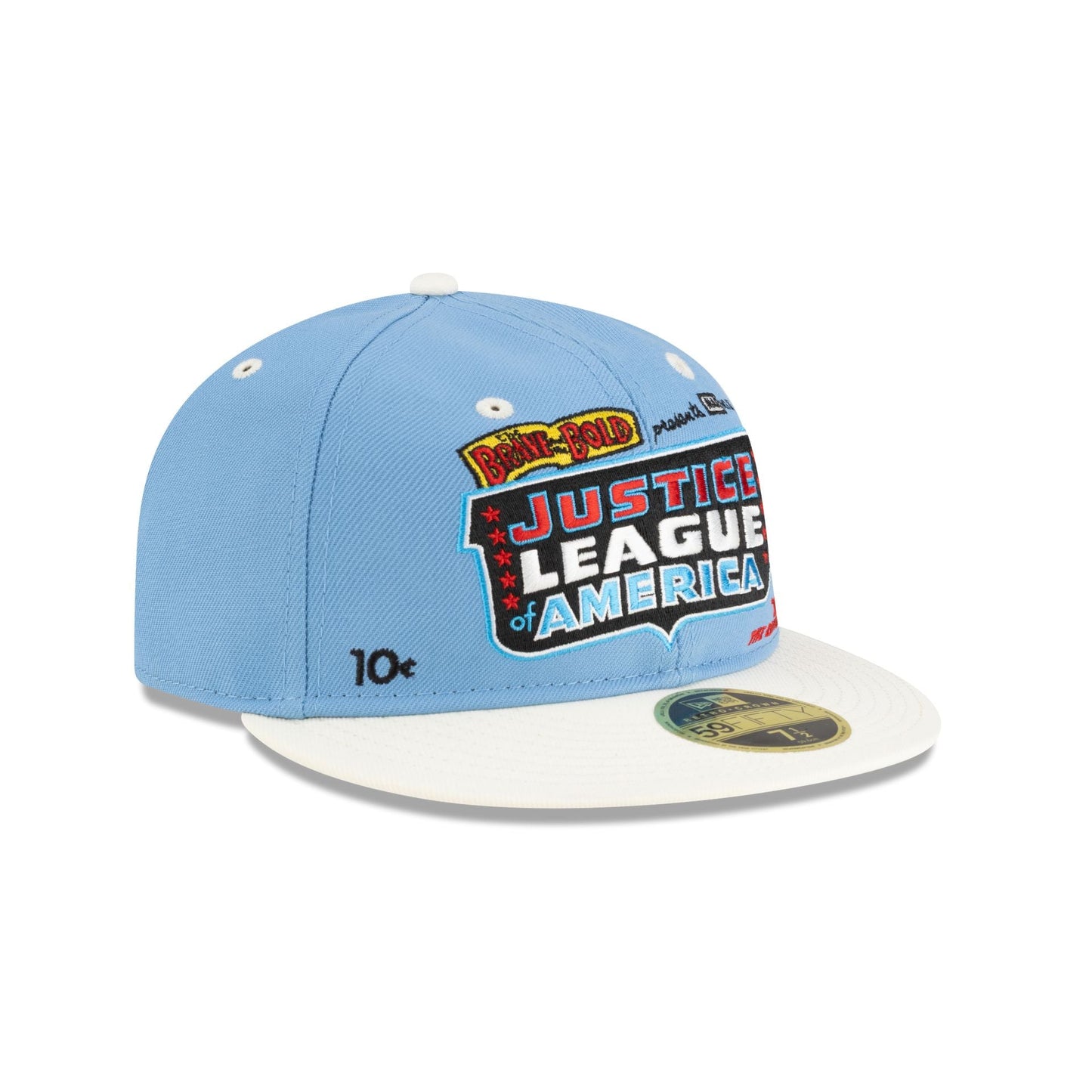 Justice League of America Retro Crown 59FIFTY Fitted Hat
